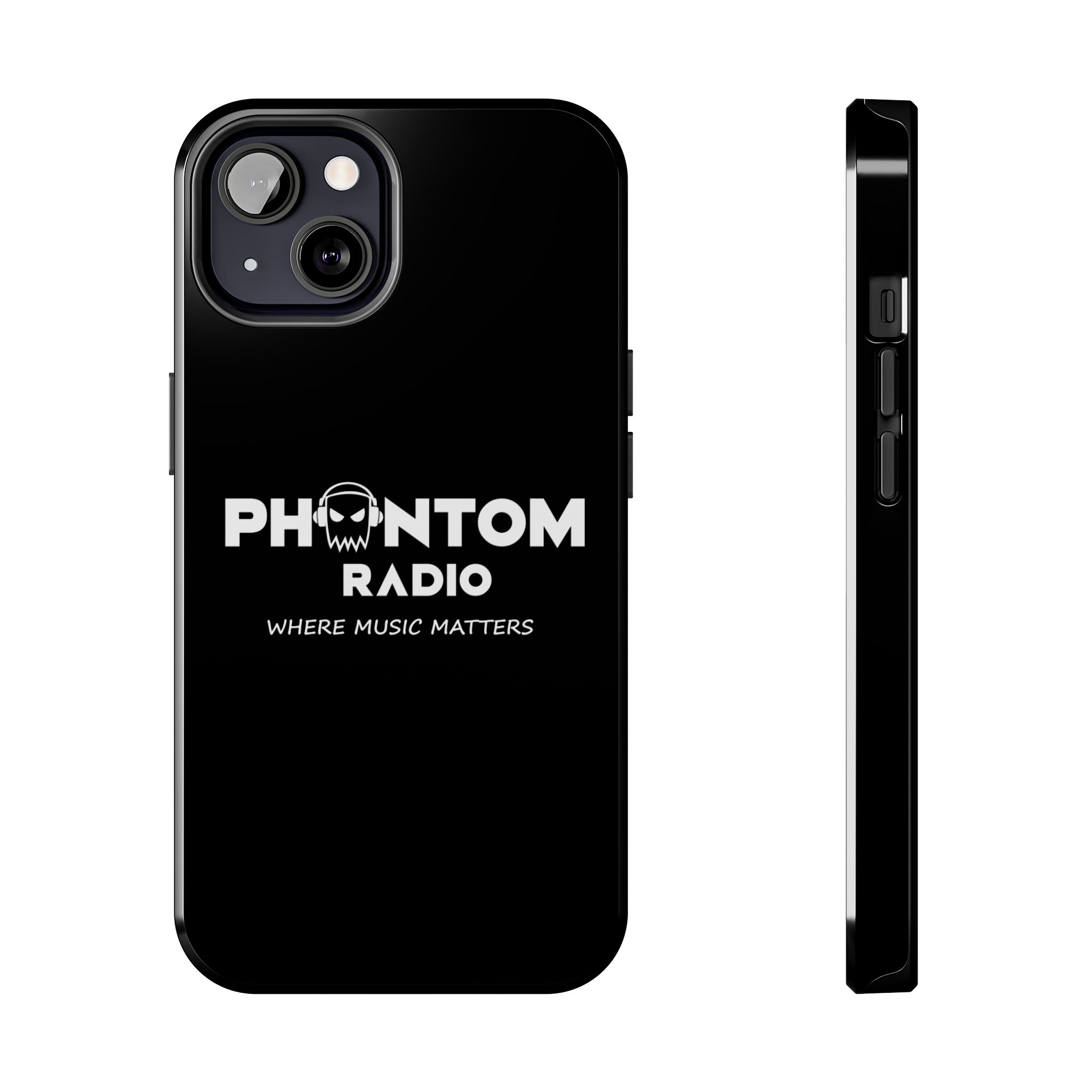 Phantom Radio Tough Phone Case — "Where Music Matters" Black Protective Cover - Image 29