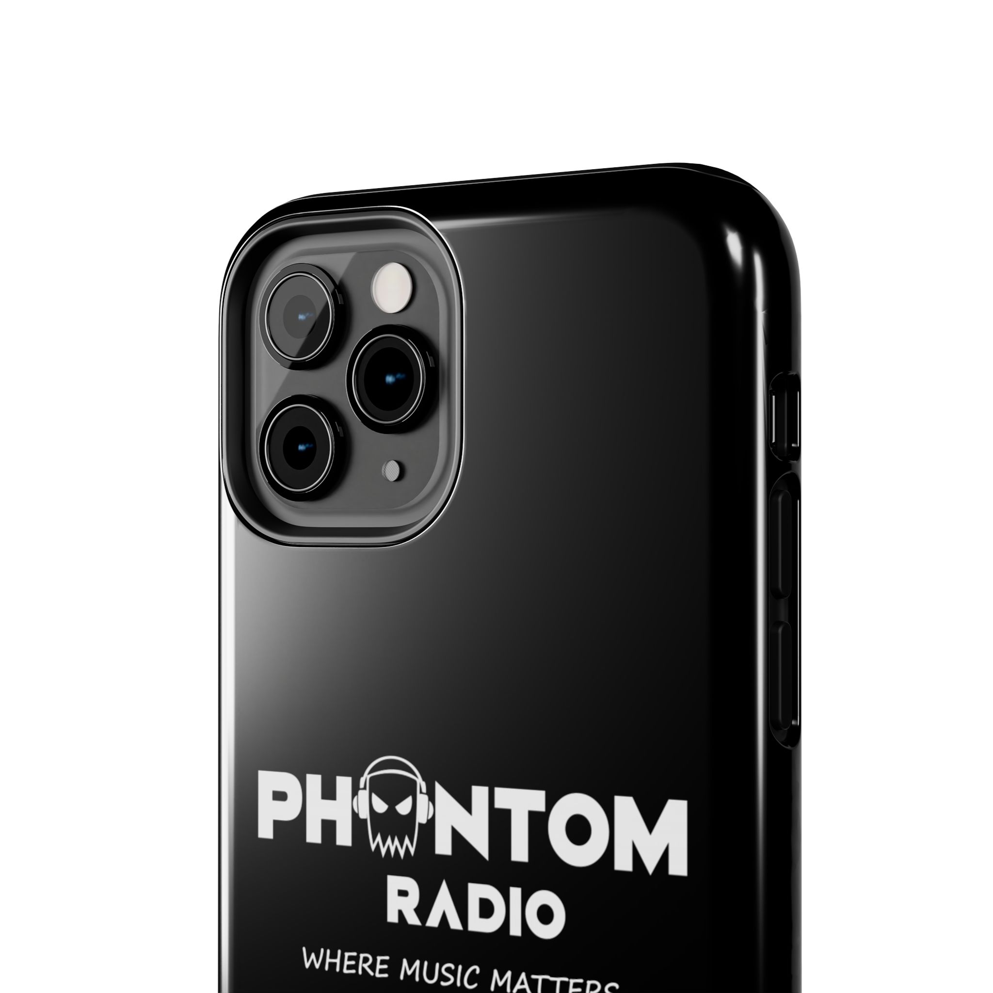 Phantom Radio Tough Phone Case — "Where Music Matters" Black Protective Cover - Image 8