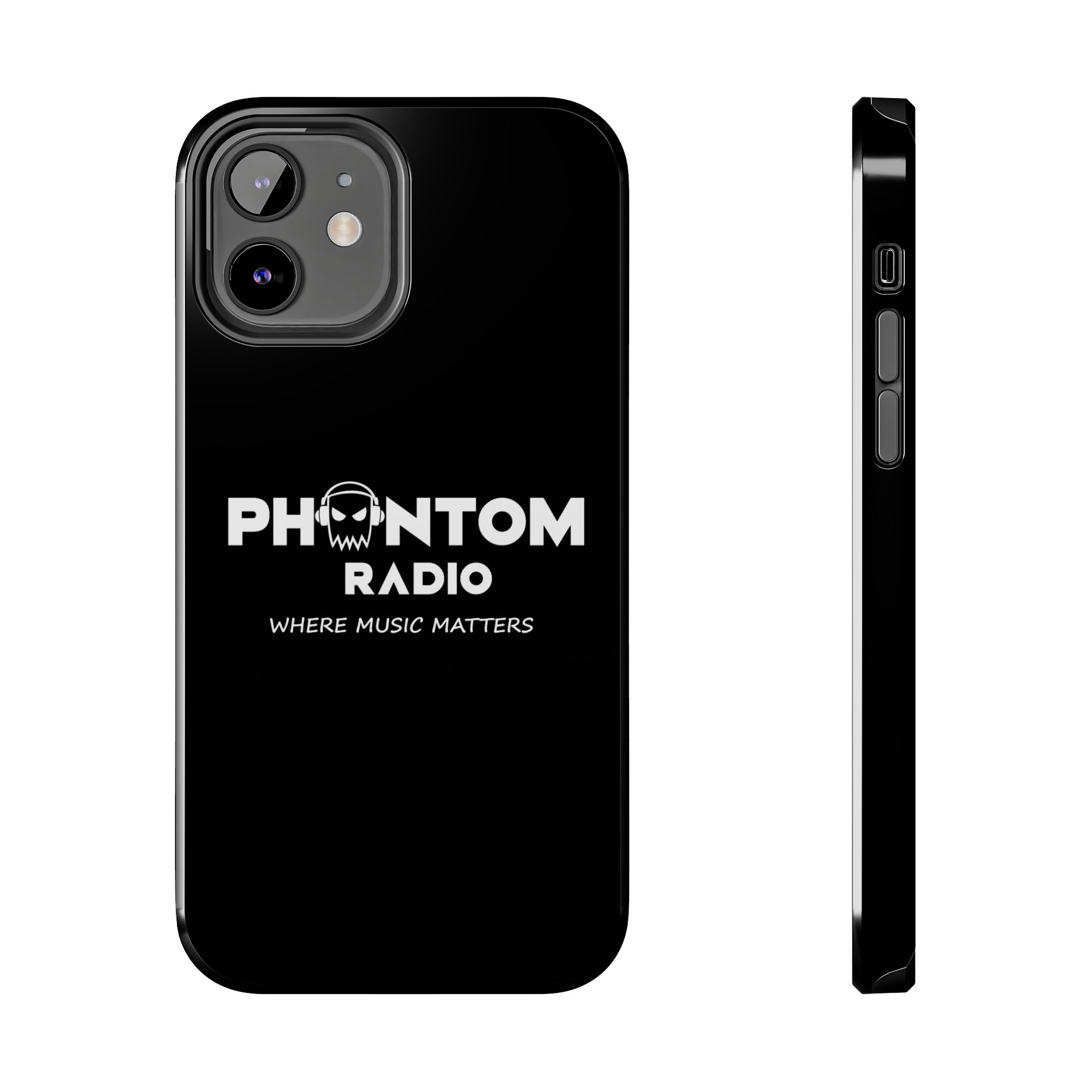 Phantom Radio Tough Phone Case — "Where Music Matters" Black Protective Cover - Image 13