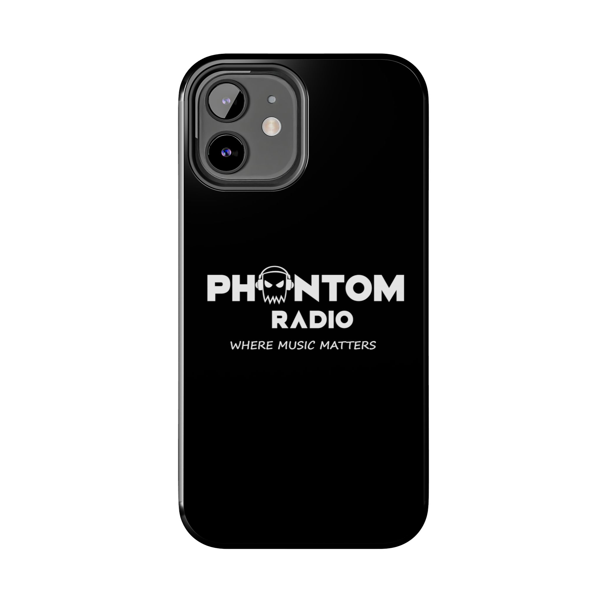 Phantom Radio Tough Phone Case — "Where Music Matters" Black Protective Cover - Image 14