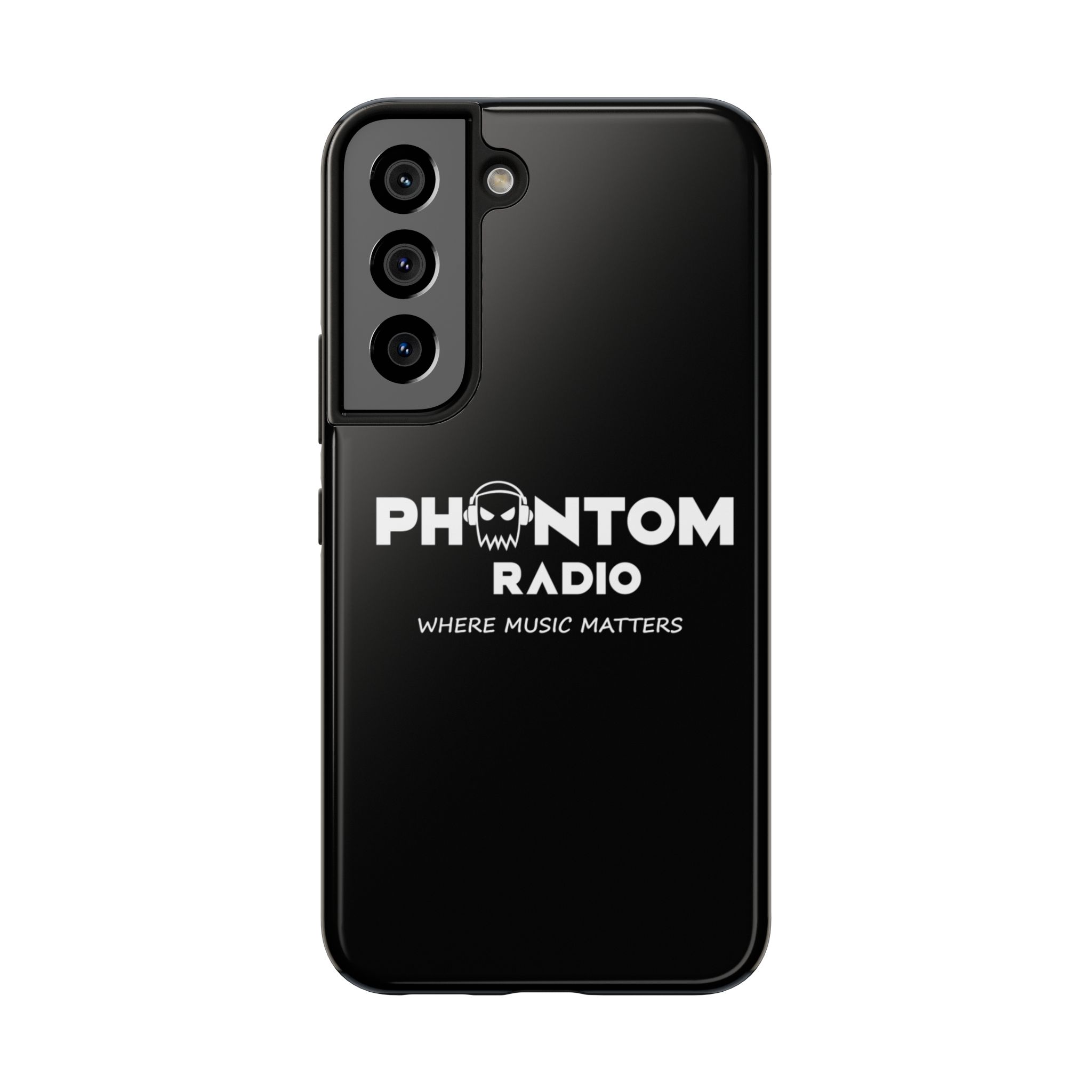 Phantom Radio Tough Phone Case — "Where Music Matters" Black Protective Cover - Image 77