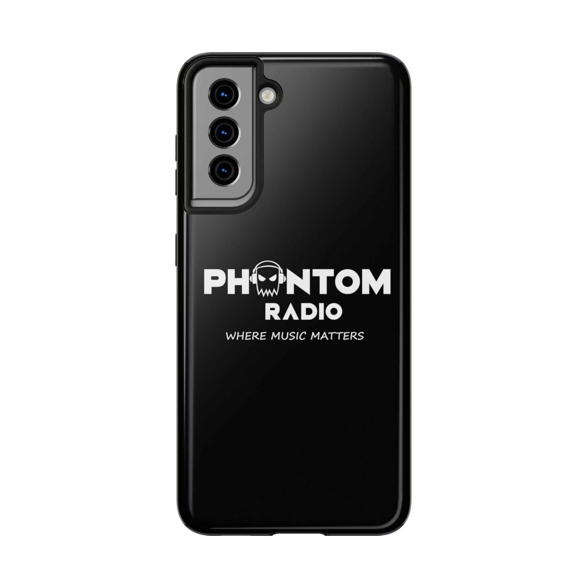 Phantom Radio Tough Phone Case — "Where Music Matters" Black Protective Cover - Image 81