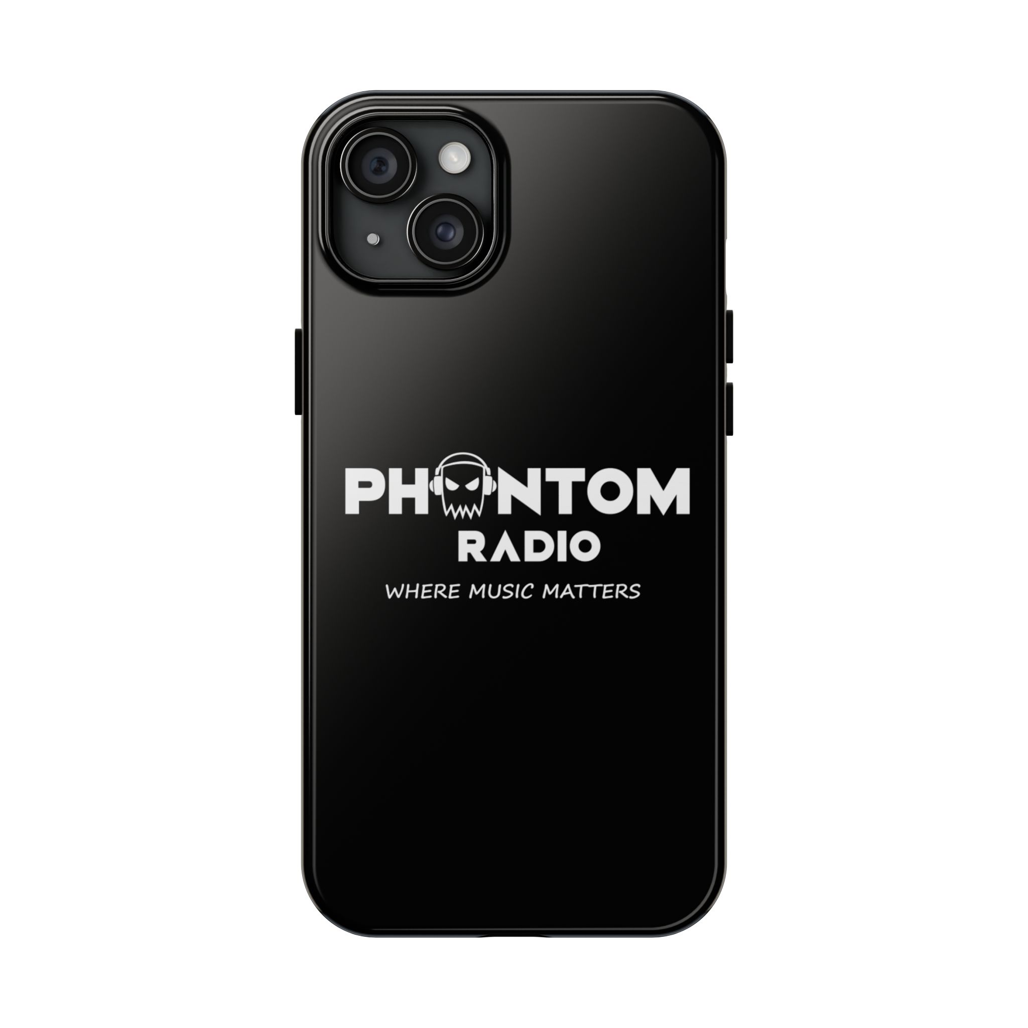 Phantom Radio Tough Phone Case — "Where Music Matters" Black Protective Cover - Image 61