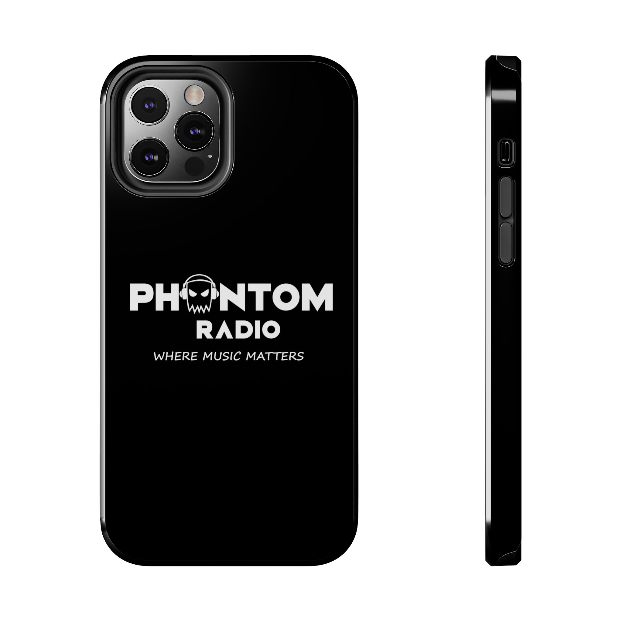 Phantom Radio Tough Phone Case — "Where Music Matters" Black Protective Cover - Image 21