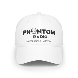 Phantom Radio Low Profile Baseball Cap — "Where Music Matters" Logo Hat