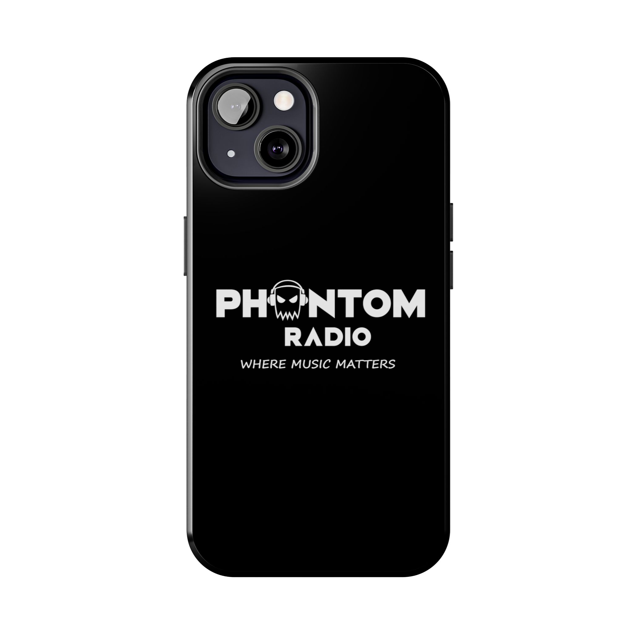Phantom Radio Tough Phone Case — "Where Music Matters" Black Protective Cover - Image 30