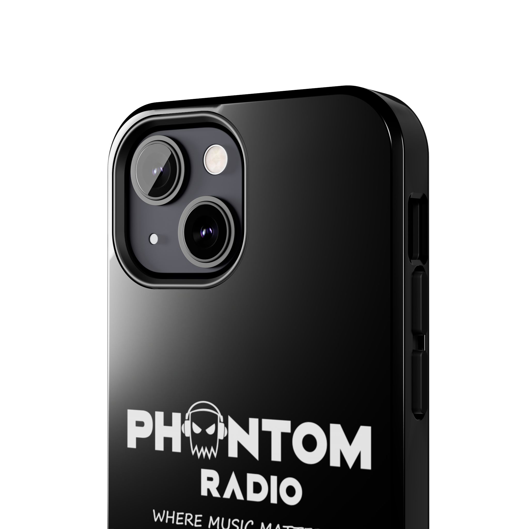 Phantom Radio Tough Phone Case — "Where Music Matters" Black Protective Cover - Image 36