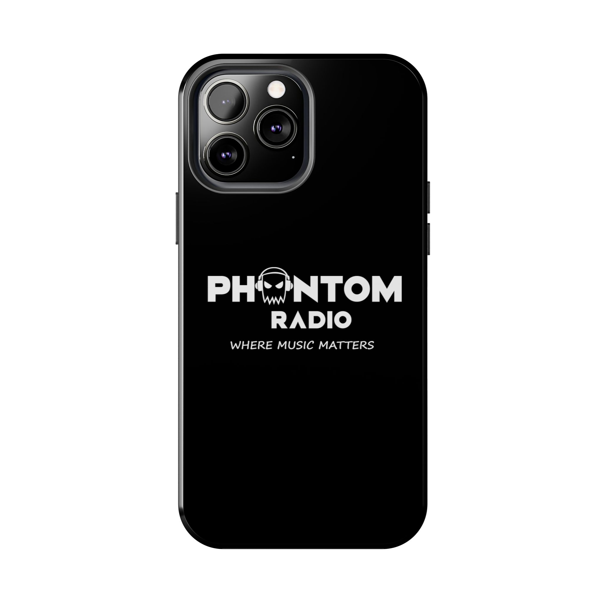 Phantom Radio Tough Phone Case — "Where Music Matters" Black Protective Cover - Image 42