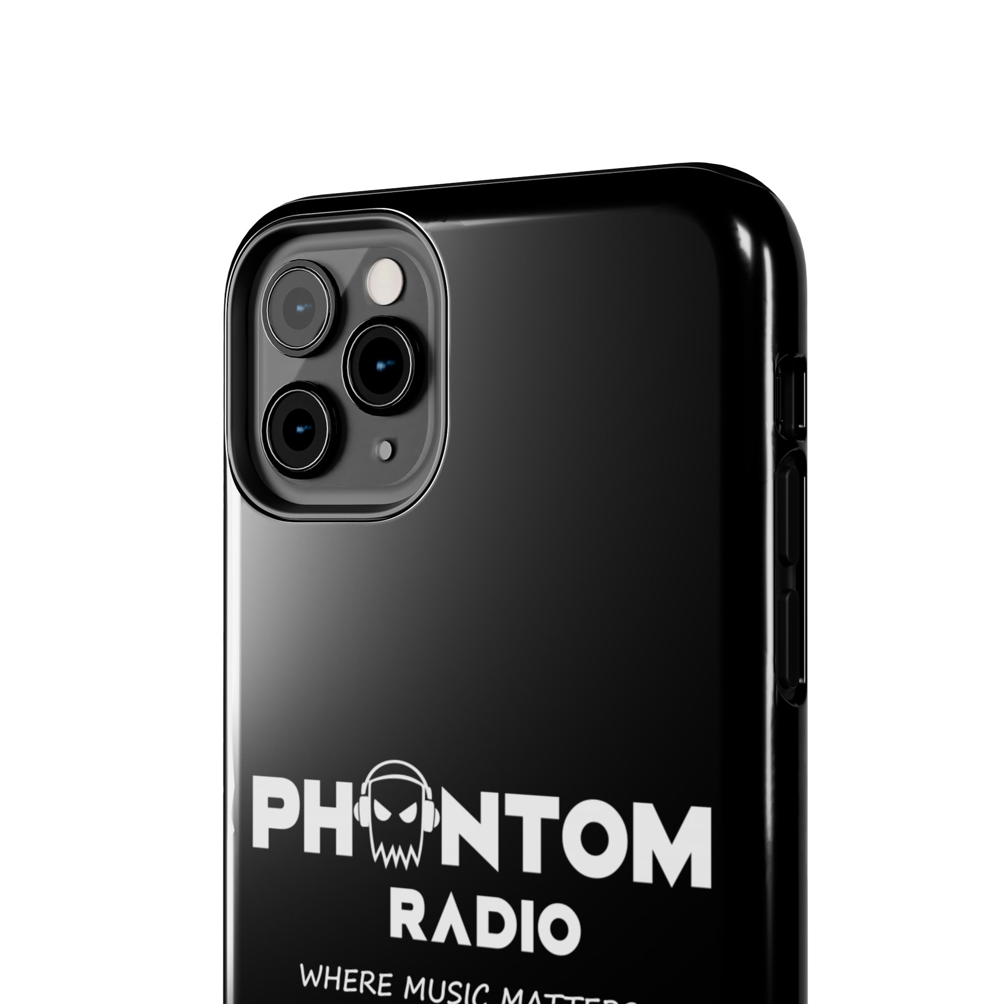 Phantom Radio Tough Phone Case — "Where Music Matters" Black Protective Cover - Image 12