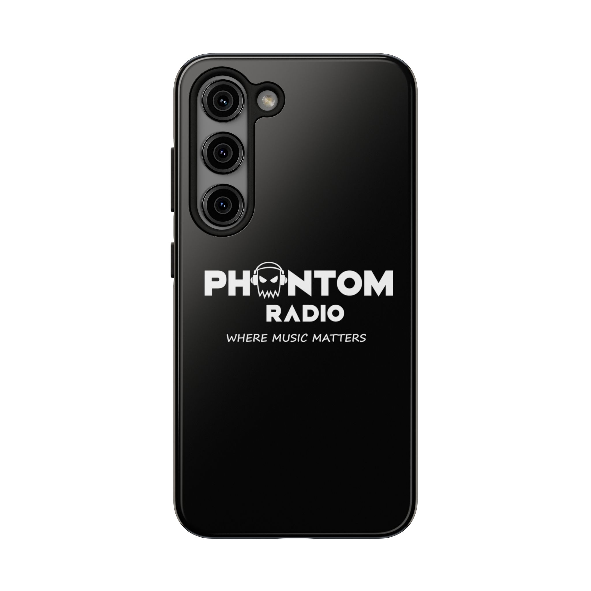 Phantom Radio Tough Phone Case — "Where Music Matters" Black Protective Cover - Image 73