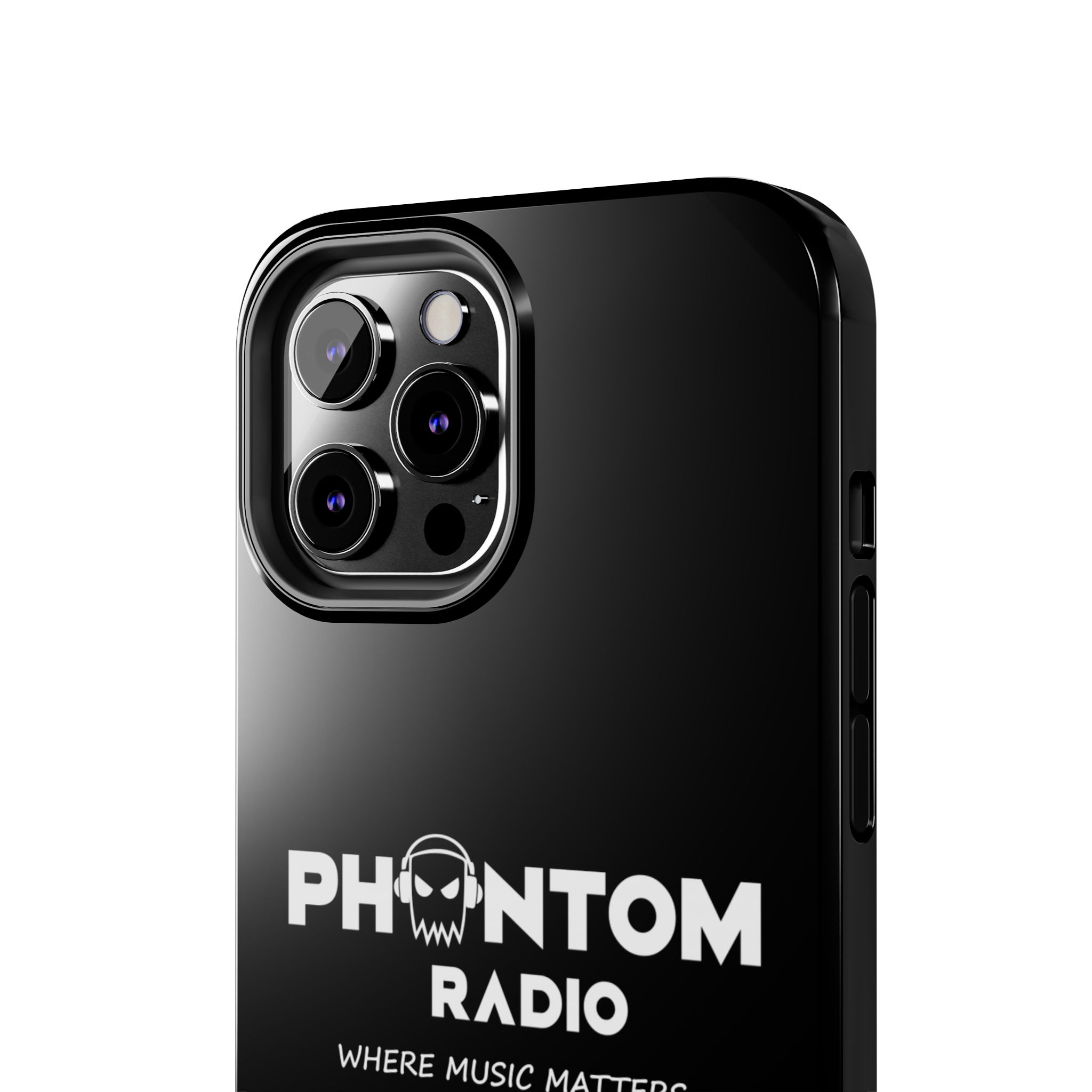 Phantom Radio Tough Phone Case — "Where Music Matters" Black Protective Cover - Image 28