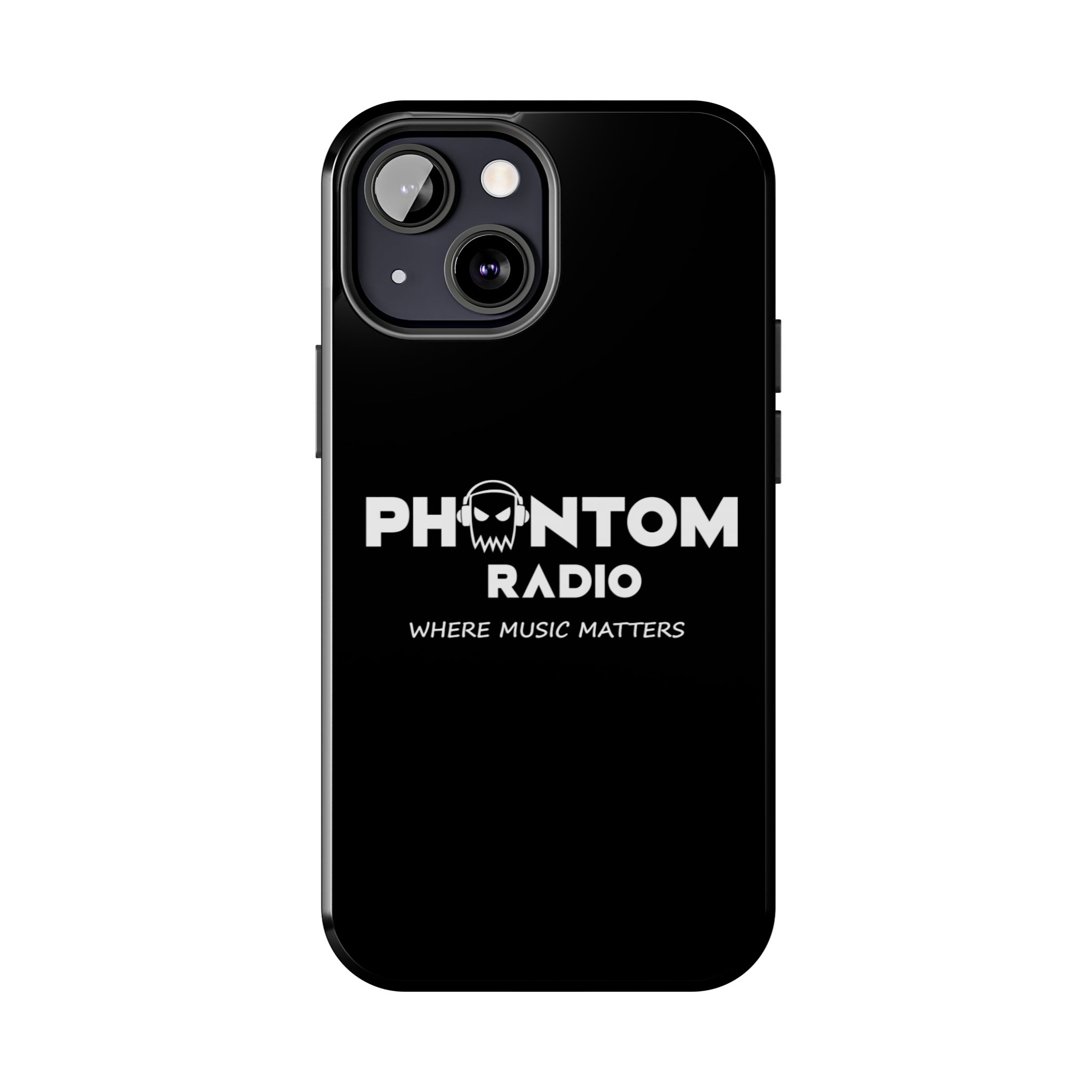 Phantom Radio Tough Phone Case — "Where Music Matters" Black Protective Cover - Image 34