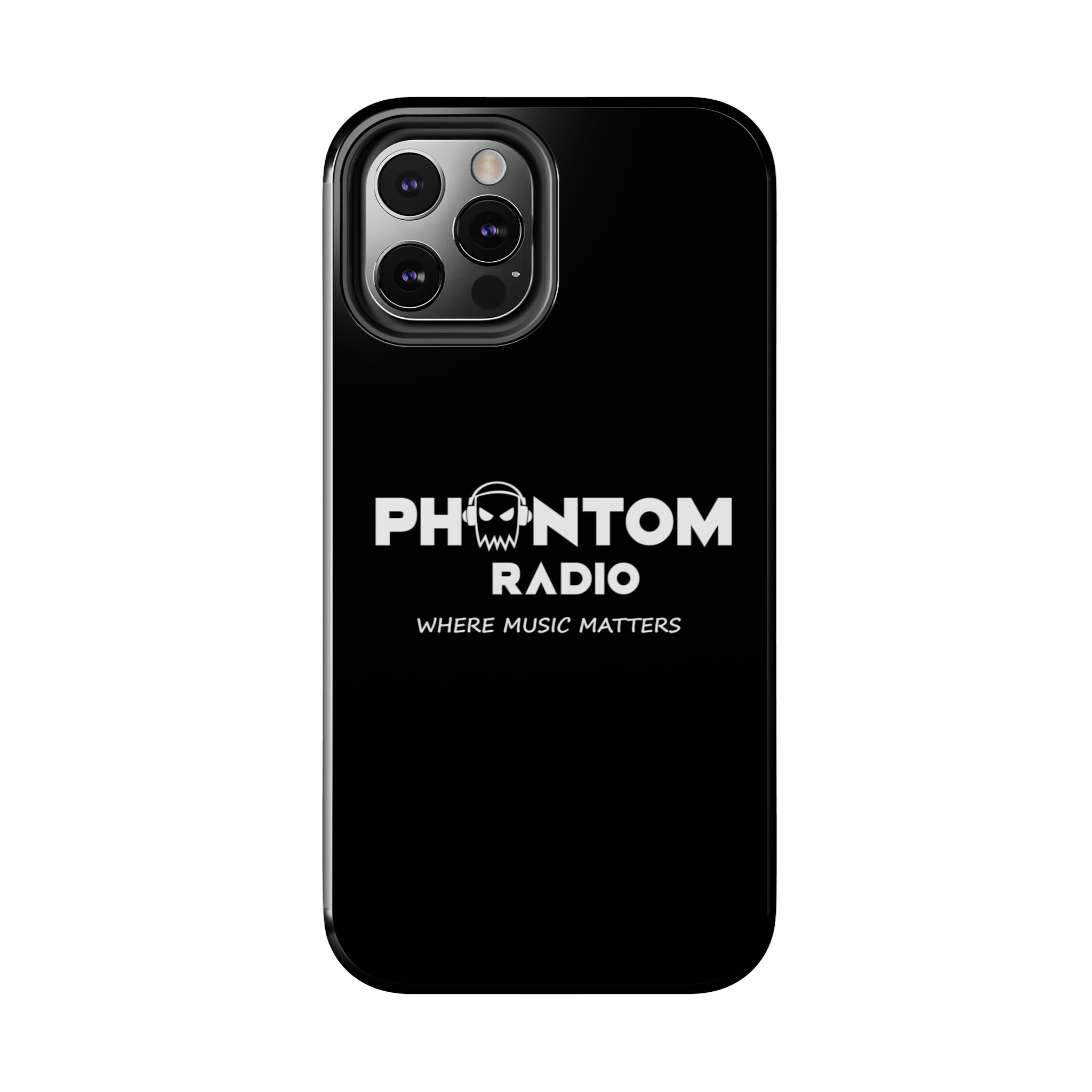 Phantom Radio Tough Phone Case — "Where Music Matters" Black Protective Cover - Image 22